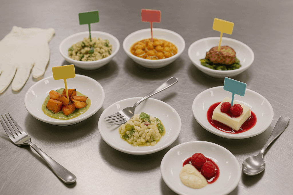 Safe dietary setup for catering tasting Chicago