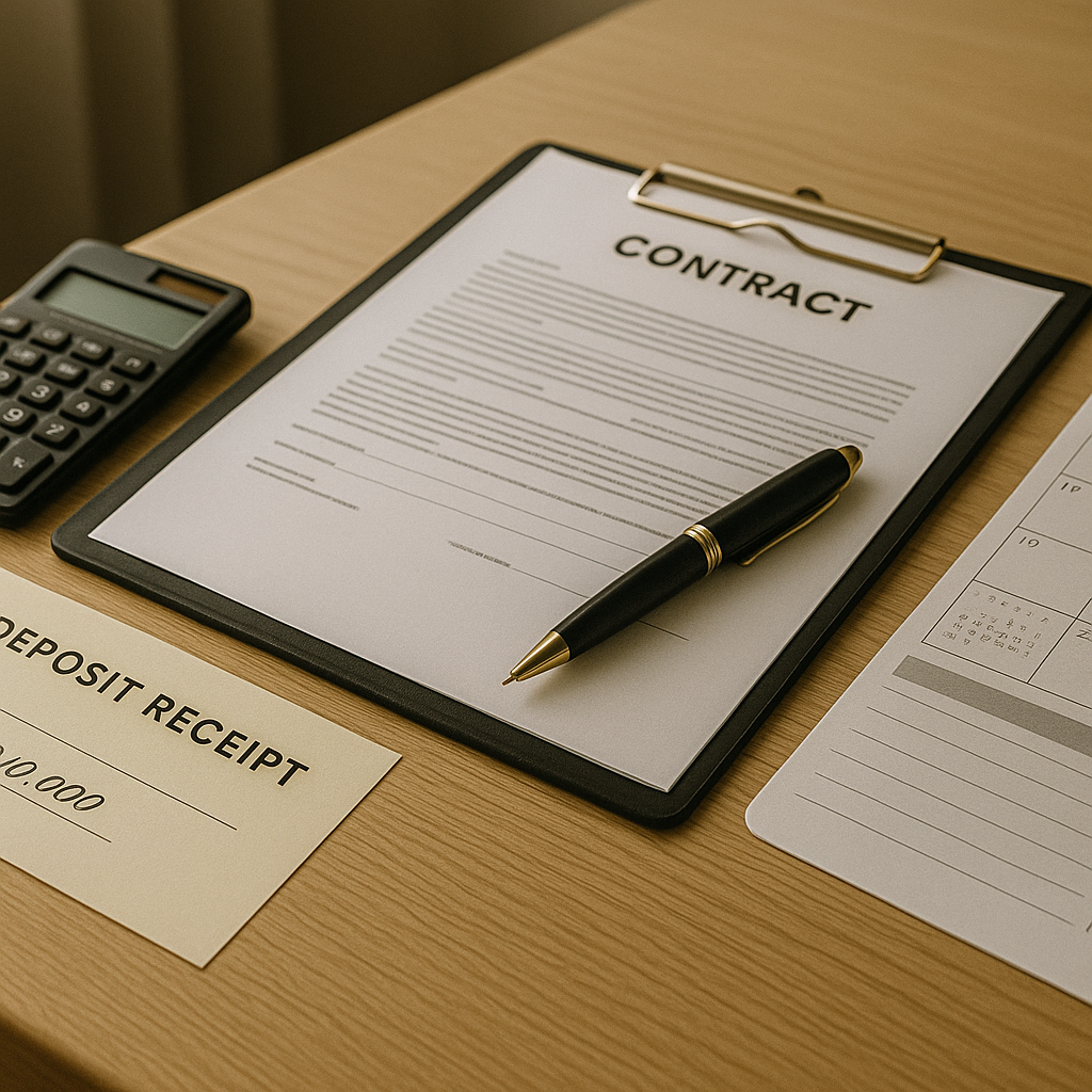 Contract review for catering tasting Chicago